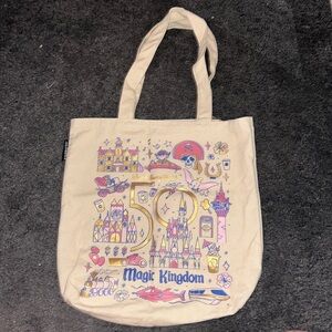 Disney World 50th Starbucks Tote